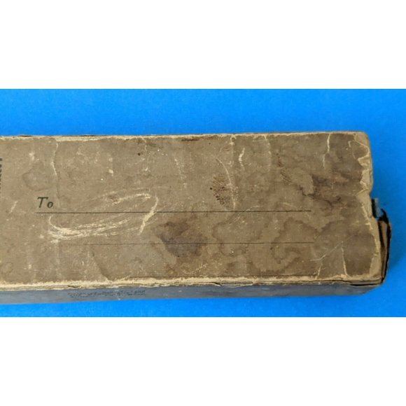 VINTAGE Pre- WWI Soldier Mason box attleboro falls,mass home front dated 1909 6" - Picture 2 of 7